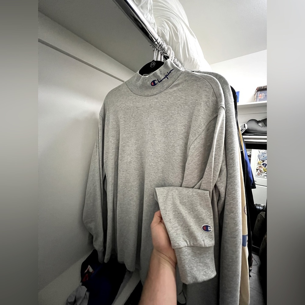 Grey Champion Sweatshirt. Size Medium